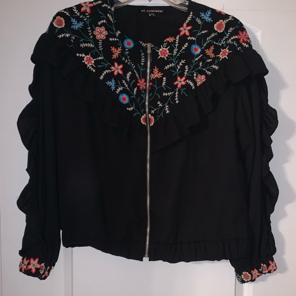 Zara embroidered jacket - Picture 2 of 3